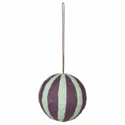 Hot Broste Copenhagen Boule de Noël en coton | Bordeaux