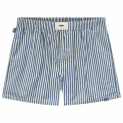 Sale Pockies Boxers Boyfriend Rayés | Bleu