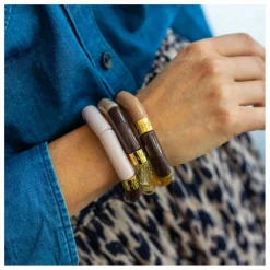 Hot Parabaya Bracelet Sabai 1 | Marron