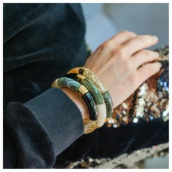 Femme Parabaya Bracelets Trio Black Night |