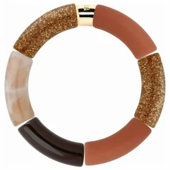 Femme Parabaya Bracelets Trio Terra-Ouro |