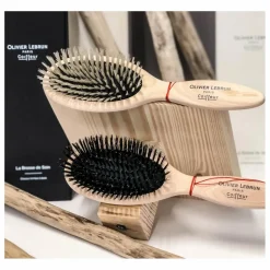 Homme/Femme Olivier Lebrun Soins, Wellness|Accessoires|Brosse en frêne pour cheveux fins