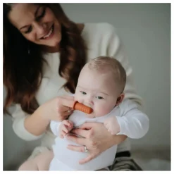 Mushie Brosses à dents bébé - Set de 2 | Terracotta Clearance