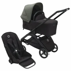 Bugaboo Dragonfly Poussette citadine complète châssis noir |