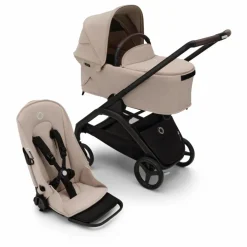Bugaboo Dragonfly Poussette citadine 2eme âge | Taupe Hot