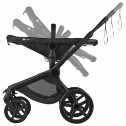 Sale Bugaboo Fox 5 Renew - Poussette tout-terrain complète châssis | Noir