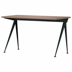 Clearance Vitra Bureau Compas Direction - piètement Noir - Jean Prouvé | Noyer