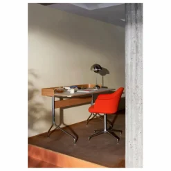 Hot & Tradition Bureau Pavilion AV17, piètement chromé | Chêne