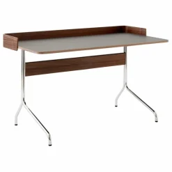 & Tradition Tables, Bureaux|Bureau Pavilion AV17, piètement chromé |