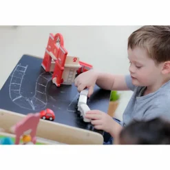 Enfant Plan Toys Bureaux, Tables Enfant|Bureau pour enfant - Plateau noir en planwood