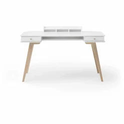 Outlet Oliver Furniture Bureau Wood, 66cm | Blanc