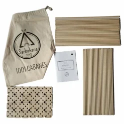 Sarbakane Tipis, Cabanes|Cabane à construire - Pack Ecureuil - 72 pièces