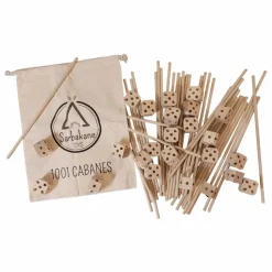 Sarbakane Tipis, Cabanes|Cabane à construire - Pack Ecureuil - 72 pièces