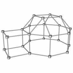 Sarbakane Tipis, Cabanes|Cabane à construire - Pack Ecureuil - 72 pièces