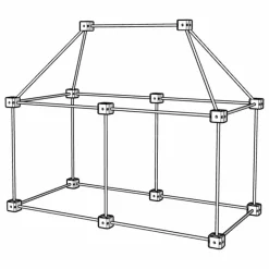 Clearance Sarbakane Cabane à construire - Pack Libellule - 43 pièces Bois clair
