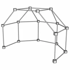 Clearance Sarbakane Cabane à construire - Pack Libellule - 43 pièces Bois clair