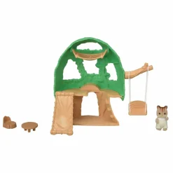 Sylvanian Families Cabane des bébés et bébé écureuil