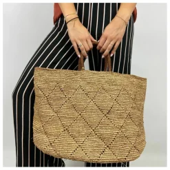 Femme Camalya Cabas Bururi Raphia |
