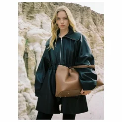 Femme Elleme Cabas Dimple Cuir |