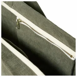 Hot Adorna Cabas en lin | Vert kaki