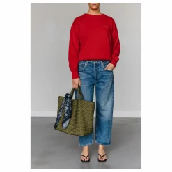 Marrea Cabas Large | Vert kaki Discount