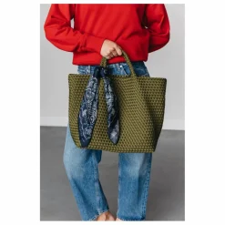 Marrea Cabas Large | Vert kaki Discount