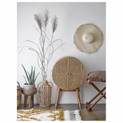 Bloomingville Cabinet rond Otto en cannage