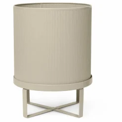 Ferm Living Cache pot en acier | Beige