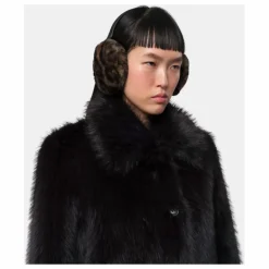 Apparis Cache-Oreilles Esme Léopard Fibres Recyclées | Marron Hot