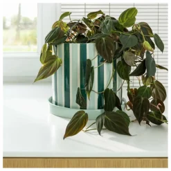 &Klevering Cache-pot Clash Stripe | Vert New