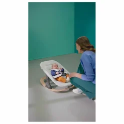 Discount Bugaboo Cadre à bascule pour transat Giraffe | Bois clair