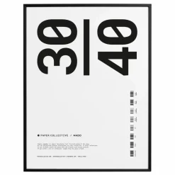 Paper Collective Déco Murale, Papier Peint|Cadre en bois |