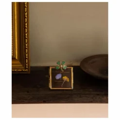 Doing Goods Cadre photo en laiton Lucky Clover |