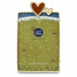 Doing Goods Vases, Objets Déco|Cadre photo Pyar Heart en laiton |