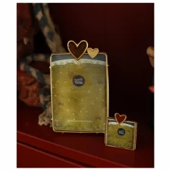 Doing Goods Vases, Objets Déco|Cadre photo Pyar Heart en laiton |