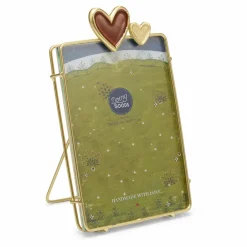 Doing Goods Vases, Objets Déco|Cadre photo Pyar Heart en laiton |