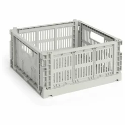 Online Hay Cagette pliable carré Crate | Gris