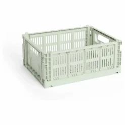 Clearance Hay Cagette pliable Crate | Vert Menthe
