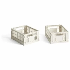 Hay Petits Rangements|Cagettes pliables - Set de 2 |