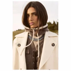 Hot Diega Cagoule Capo Laine Mérinos Extra Fine | Taupe