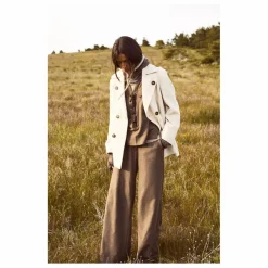 Hot Diega Cagoule Capo Laine Mérinos Extra Fine | Taupe