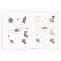 Konges Sløjd Loisirs Créatifs|Cahier d'activité avec ses crayons de couleur