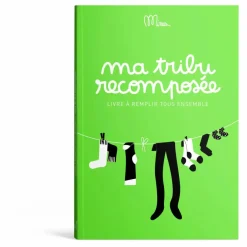 Online Minus Editions Cahier Ma tribu recomposée Multicolore