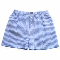 New C'est moi qui pilote Caleçon Rayures | Bleu