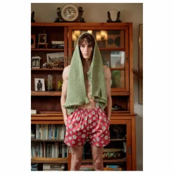 Clearance Pockies Caleçon Red Flowers | Rouge