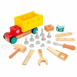 Janod Camion Bricolage à Tirer Brico'Kids