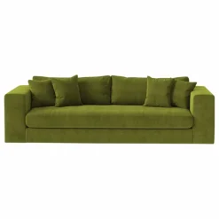 Panac Edition Canapés, Fauteuils|Canapé 3 places Bellechasse en velours brut - 245 cm |