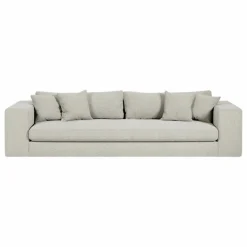 Panac Edition Canapé 3 places Bellechasse en bouclette - 245 cm | Off-White Sale
