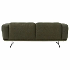 & Tradition Canapé 2 places Inland AV22, piétement noir | Vert kaki Hot