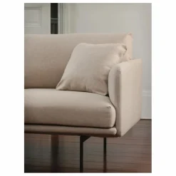 Panac Edition Canapé 3 places Isly en tissu chiné - 205 cm Naturel Hot